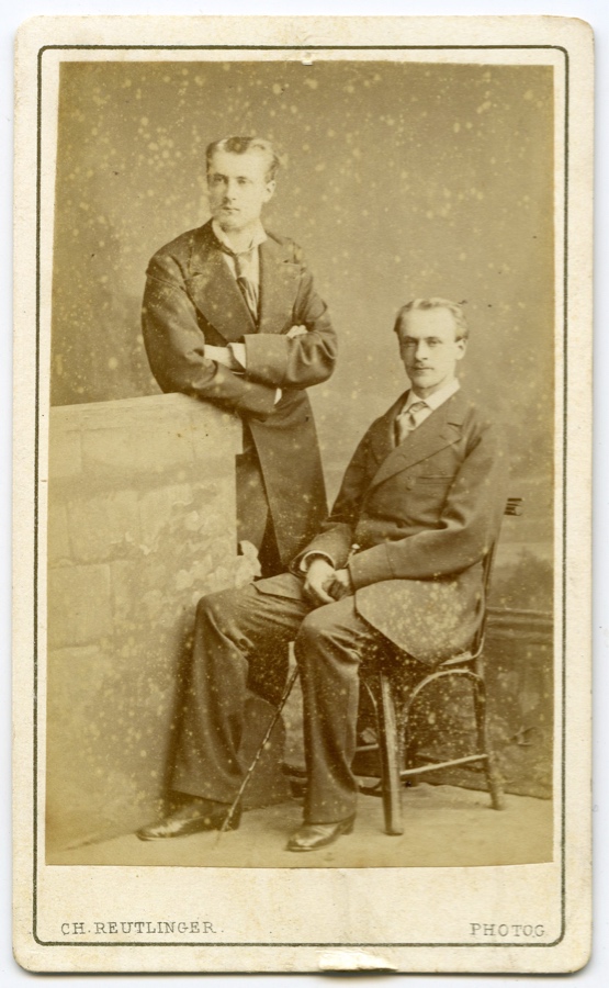 Auguste et Alfred Paris 1870 